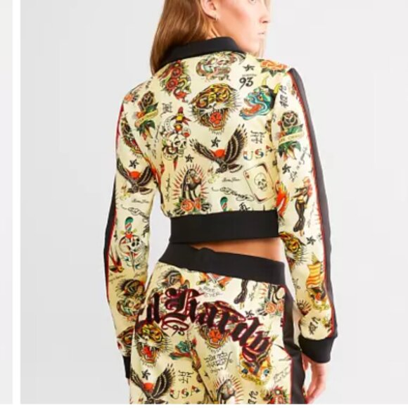 NWT  ED HARDY Y2K Track Jacket Multicolor - Picture 5 of 12